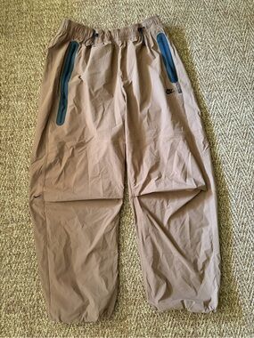 Nike Tech Woven Oversized Pants Brown Men's Size Large HM7158-235